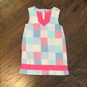 EUC Vineyard Vines Sleeveless Shift Dress (patchwork whales)